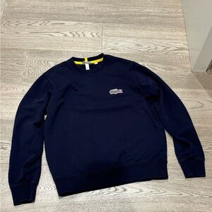 Jumper Lacoste x National Geographic Men SH6282 Blue Marine